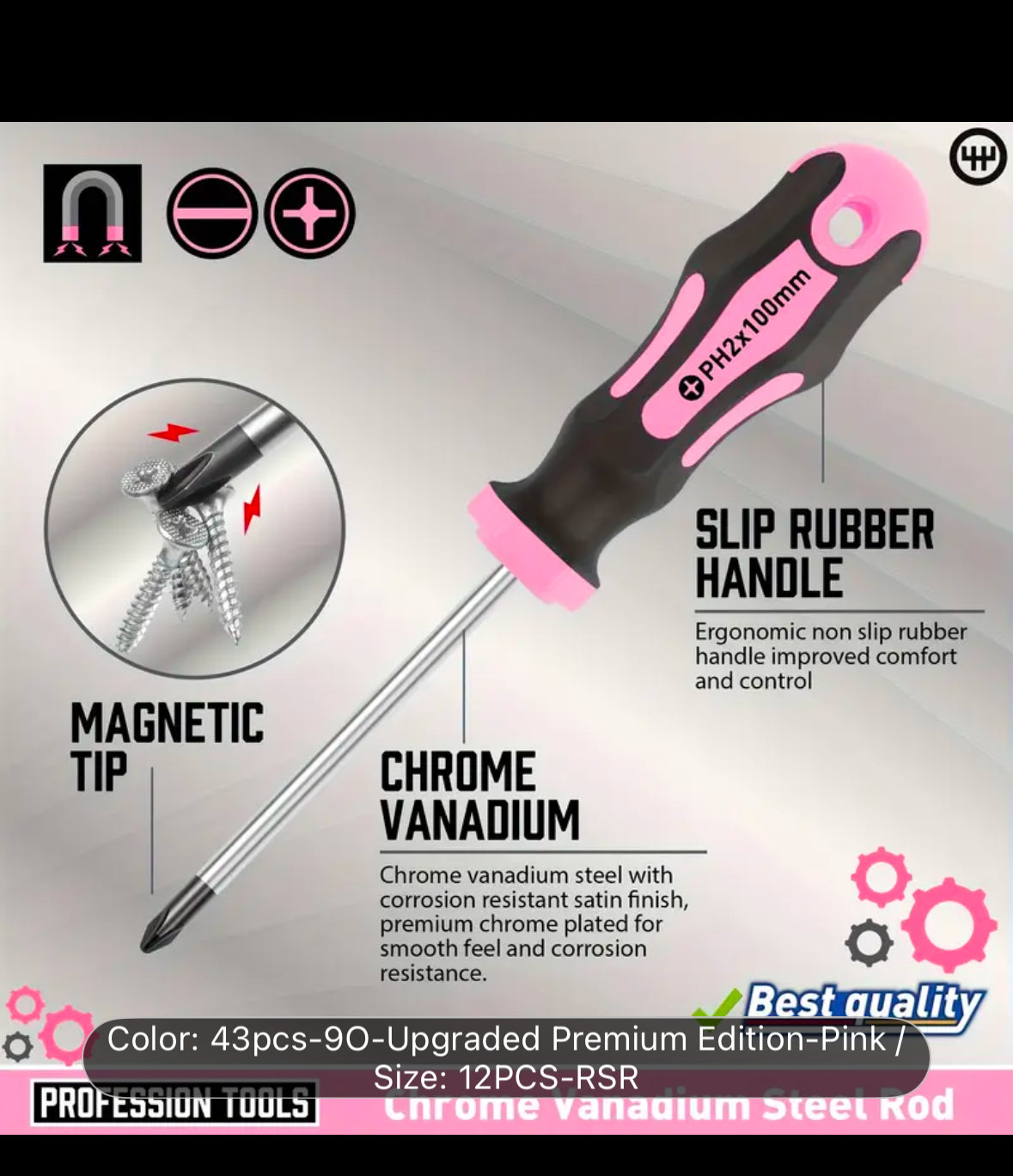 Full Set Professional screw drivers | Free Shipping in Malta