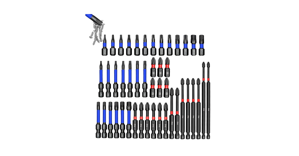 46pcs Magnetic impact Nut driver