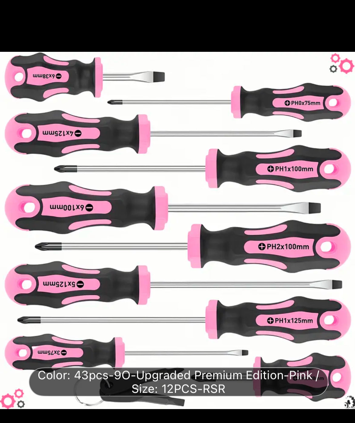 Professional screw drivers